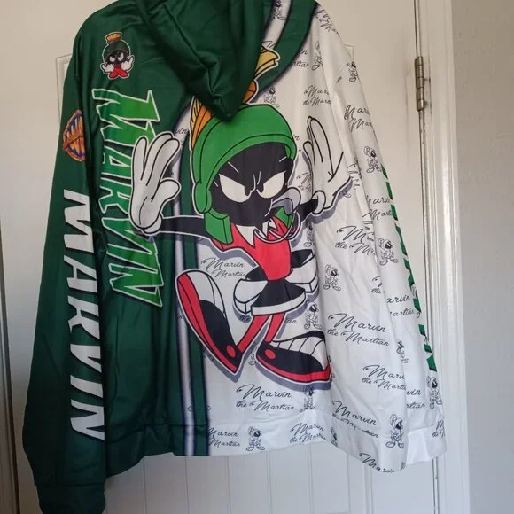 NWOT Marvin the Martian 3XL zip up hoodie - Picture 5 of 5
